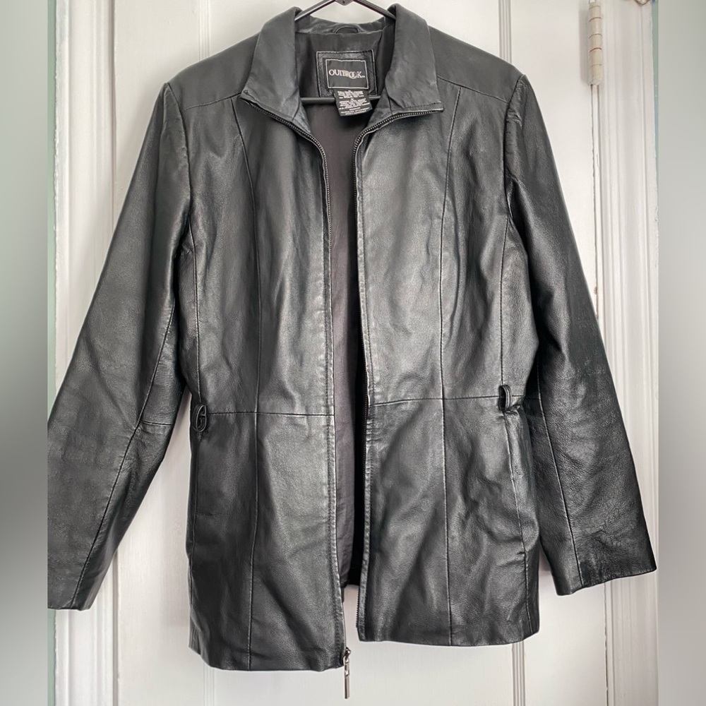 Outbrook Leather Jacket, Size:Medium - Picture 2 of 16